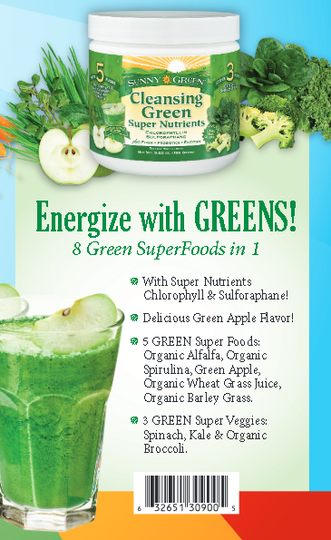 Cleasing Greens Super Nutrients