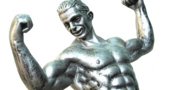 testosterone, man and muscle