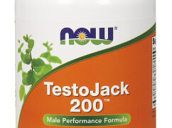 Now Foods TestoJack 200 to naturally boost testosterone.