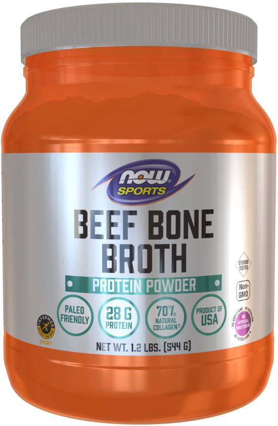 The Benefits of NOW Sports Beef Bone Broth Powder