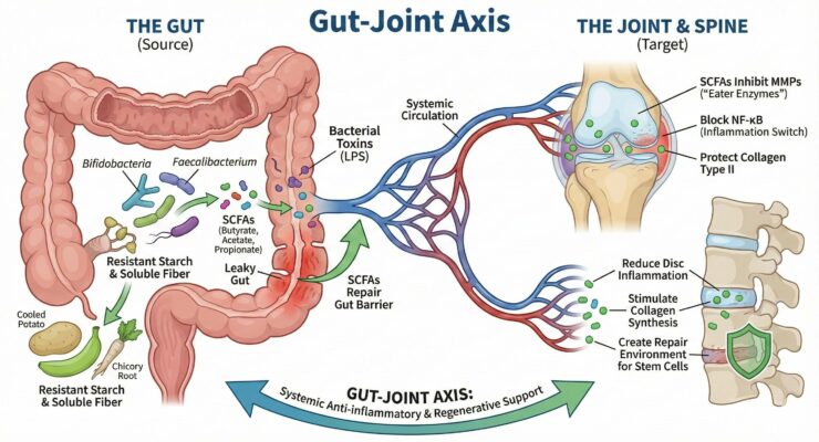 The Gut Joint Axis
