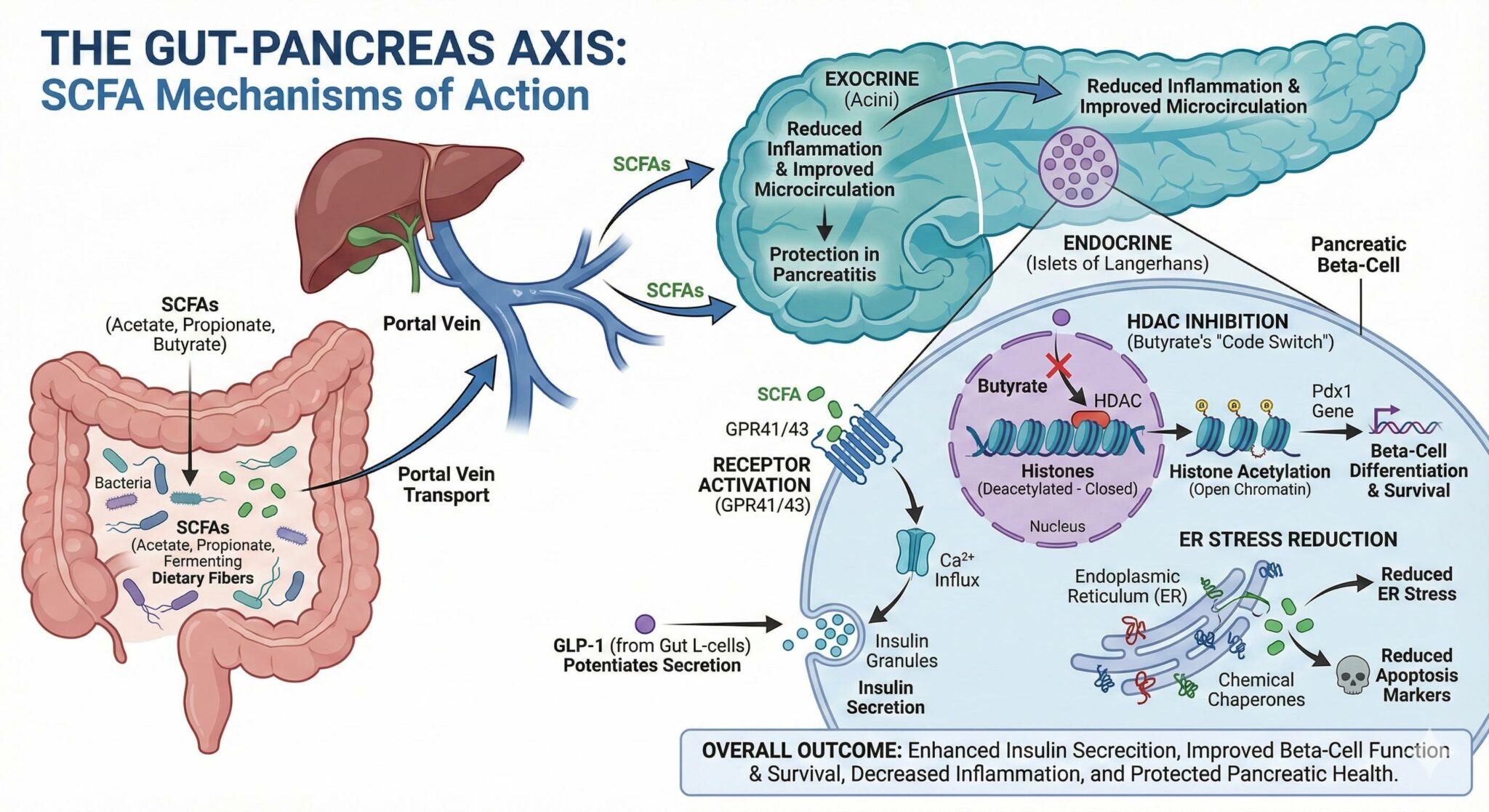 Can SCFAs Help The Pancreas Function?