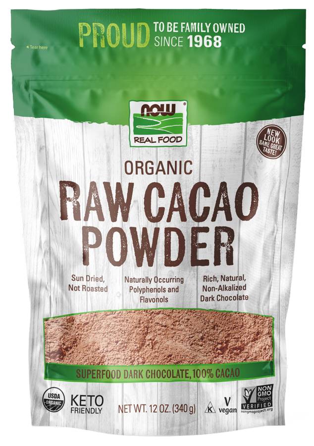 Pure cacao powder