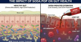 Soda Pop can contribute to a reduction in SCFAs production which will impact your health!