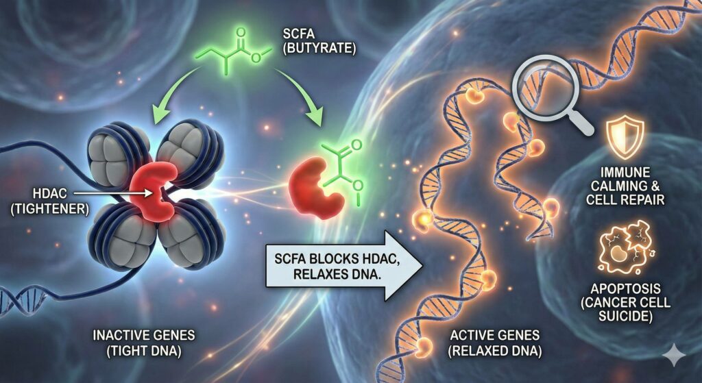 SCFAs can switch genes on!