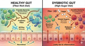 All Sugar Causes Gut Dysbiosis!