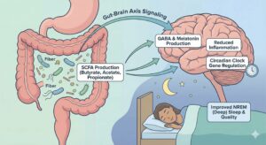 The connection between good gut health and good sleep!