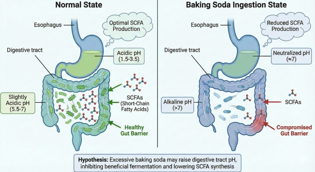 The impact of pH and SCFAs
