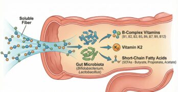 Get Enough soluble Fiber and Your Microbiome produce essential vitamins as well as SCFAs