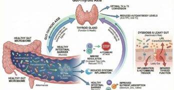 The Gut Thyroid Axis