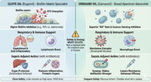 Clove vs Oregano, which for the common cold or is it both?