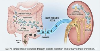 gut bacteria can help prevent kidney stones!