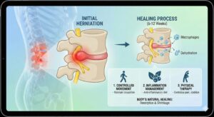 The body can heal a herniated disk!