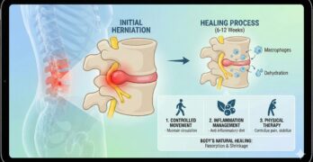 The body can heal a herniated disk!