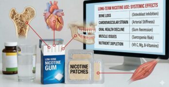 The Risk of low dose nicotine use long term!
