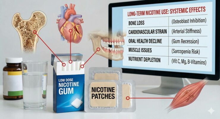 The Risk of low dose nicotine use long term!