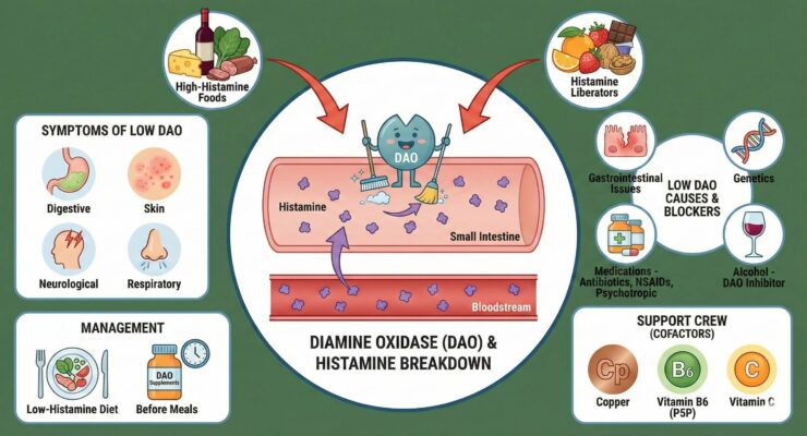 the role of DAO Enzyme and Histamine in the body!