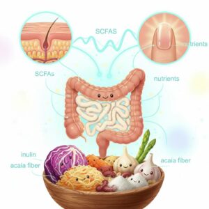 Skin/Nails And Gut axis, how gut bacteria can improve your glow!
