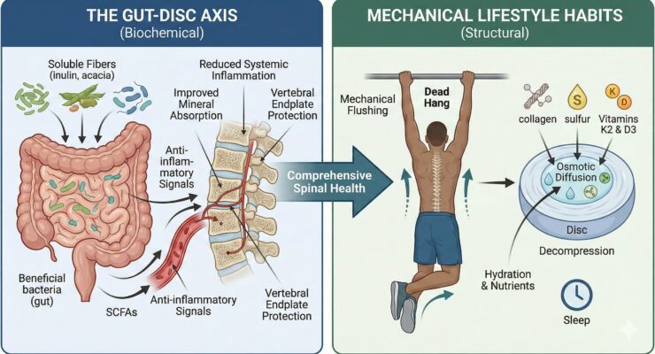 Your Gut Health an Influence spinal health!