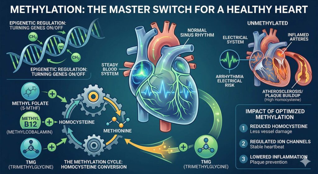 Proper Methylation can help the heart function better!
