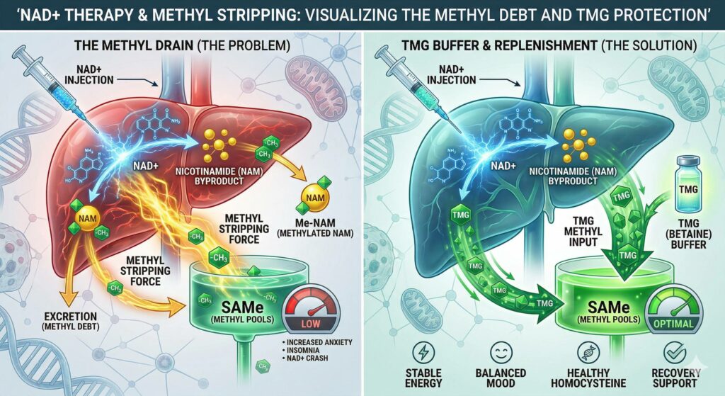 Methylation, NAD+ and how they compete against eachother!