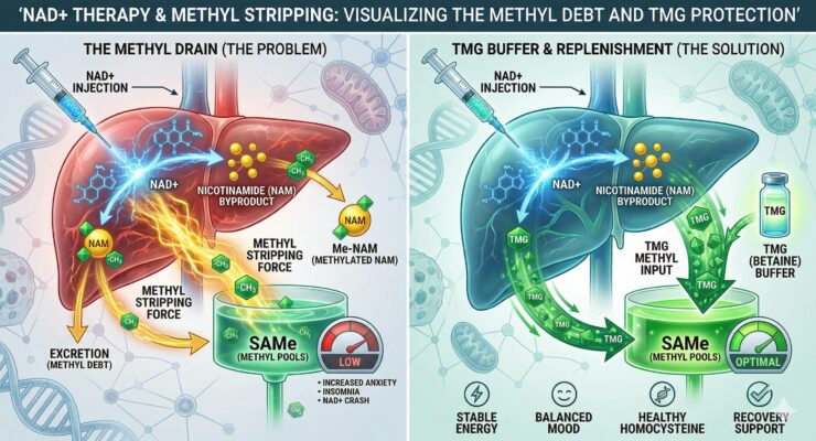 Methylation, NAD+ and how they compete against eachother!