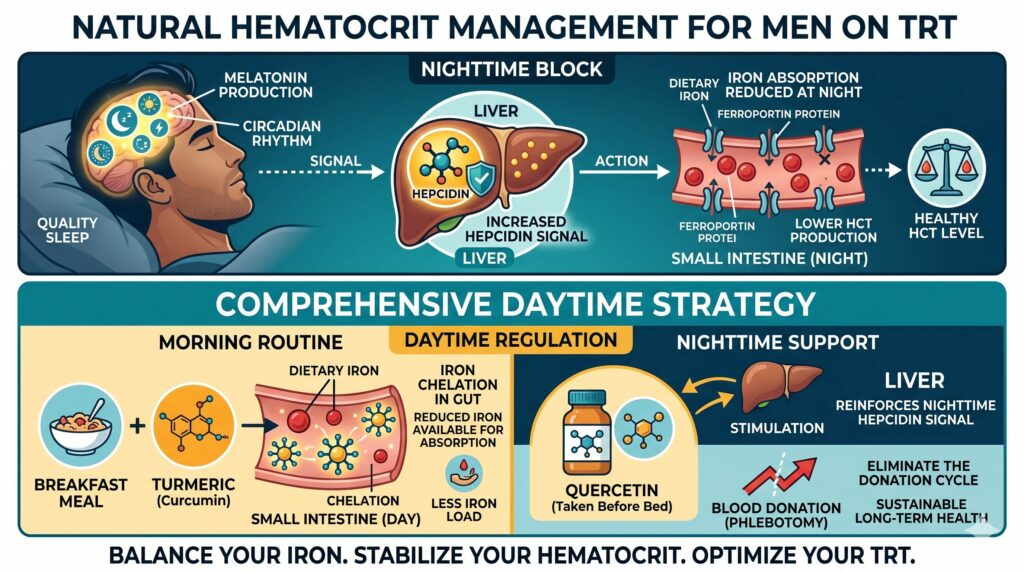 How to Naturally lower your hematocrit and eliminate the need to give blood to lower hematocrit!