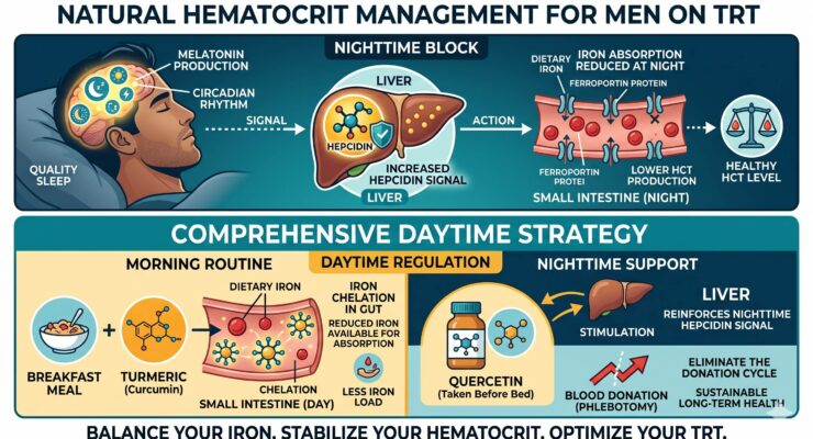 How to Naturally lower your hematocrit and eliminate the need to give blood to lower hematocrit!