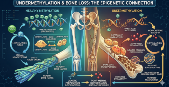 Methylation plays a role in Bone building and Bone Loss!