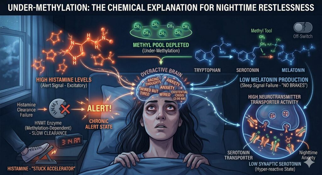 If you are an under methylator, this can affect sleep!