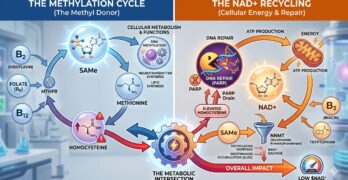 Under-Methylation can drain NAD+, Make sure your methylation is topped off!