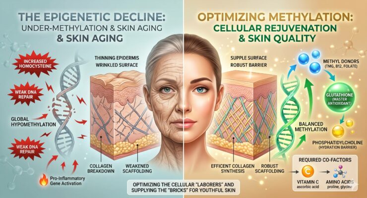 The connection between skin health and methylation!