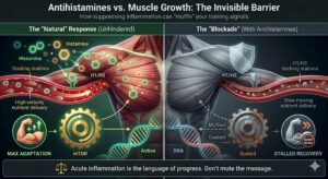 the effects of anti-histamines on muscle growth!