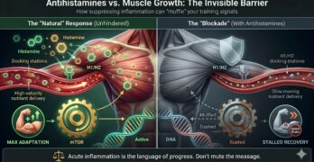 the effects of anti-histamines on muscle growth!