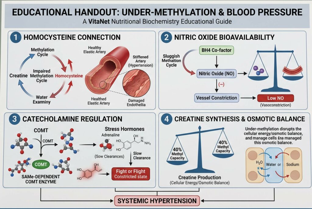 Blood pressure may be linked to under methylation