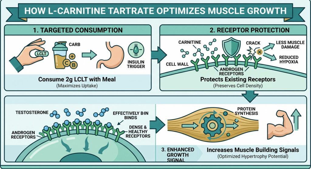 Carnitine Tartrate and Androgen Receptor Upregulation!