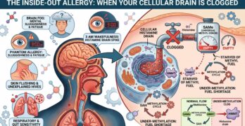 The Inside-out how histamine is processed by the body inside a cell and outside the cell in the body.