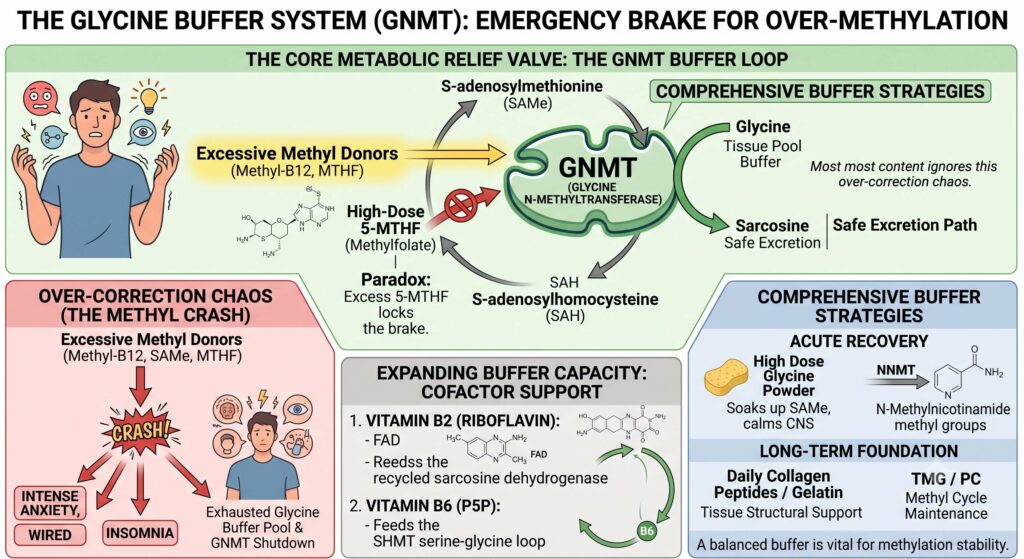 The Glycine Buffer system diagram.