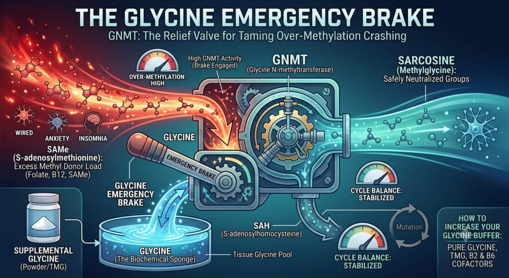 Taking Glycine can put a break on over methylation!