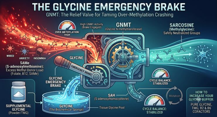 Taking Glycine can put a break on over methylation!