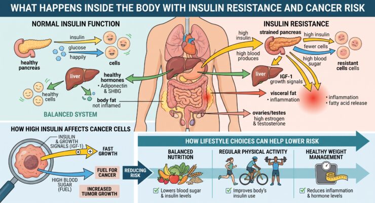Insulin drives Cancer and tumors!