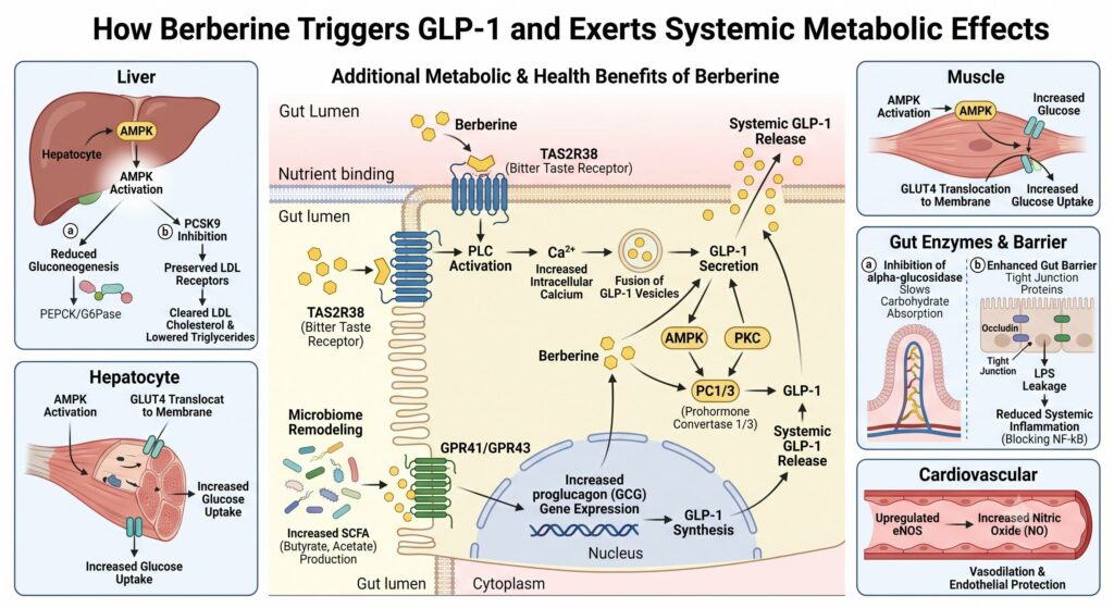 Berberine and GLP-1 the connection!