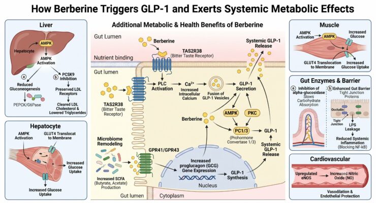 Berberine and GLP-1 the connection!