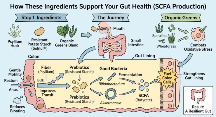 What it takes to have a healthy Gut and strong SCFA production!