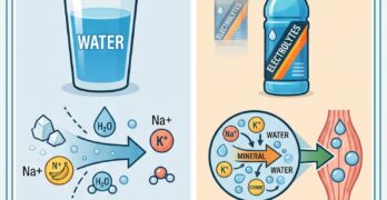 Drinking water alone is not enough to stay hydrated!