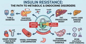 Insulin Resistance Caused Metabolic and Endocrine Disorders!