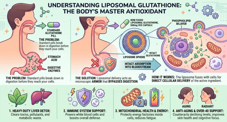 Liposomal Glutathione, restore your youthful energy and more!
