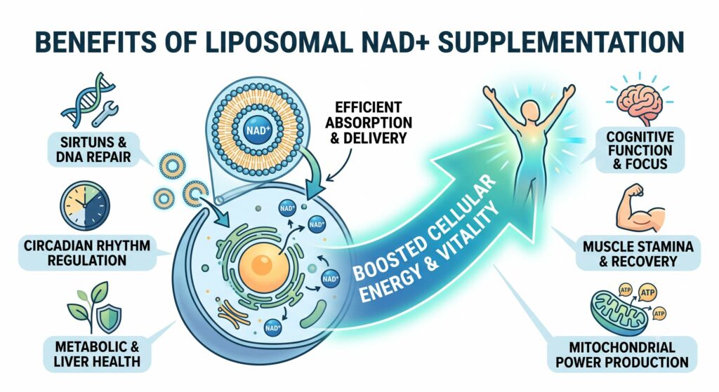 Benefits of Liposomal NAD+