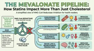 Blocking the Mevalonate Pathway does have a health impact!