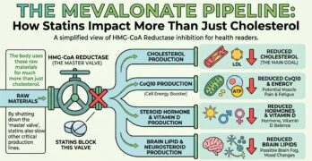 Blocking the Mevalonate Pathway does have a health impact!